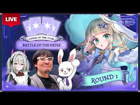 🔴LIVE |🃏Fates of the Four : Battle of the Fates Round 1🃏ft.@pochix2 @OmoroTheBunny @Nakatokung