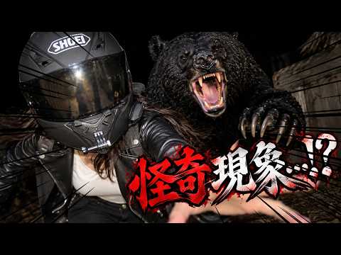 【バイク女子】※閲覧注意 人喰いクマに会いに行ったらガチの恐怖体験にあいました…【#うおむすめ】【#黄金マアジ】