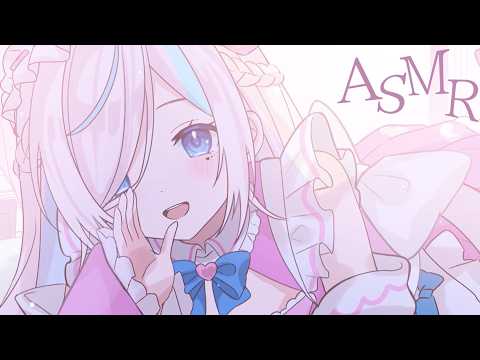 【ASMR】粘度高めのとろとろオイルでお耳マッサージ⯎耳塞ぎとオイルタッピング。耳元吐息と耳ふー。睡眠導入。OilEarMassage.Tapping.EarBlowing.