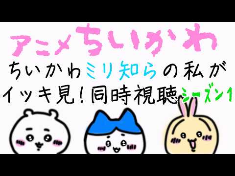 【 #同時視聴 】アニメちいかわ💕シーズン1イッキ見!【 Vtuber / 輝海まりな 】