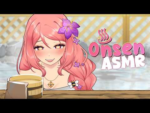 【ASMR】Alone In The Secret Hot Spring ♨️【Donothon Request】