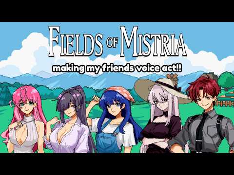 Making my friends voice act every Fields of Mistria character Pt 4!!