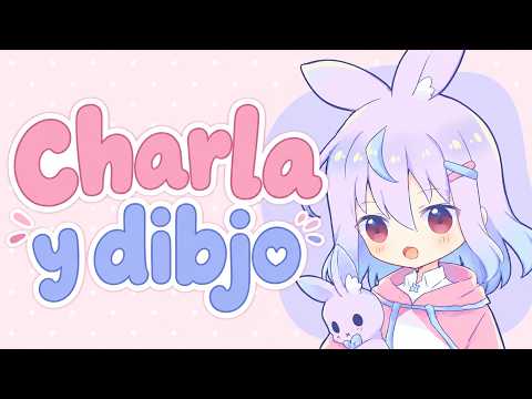 Un ratito para dibujar y charlar contigo 🎨💜