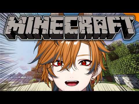 【Minecraft】1から始めるマイクラサバイバル【坂本こん/ゆにれいど!】