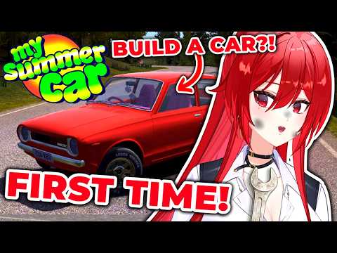 First Time Building My Summer Car! What Could Go Wrong? | 🔴LIVE VTuber Gameplay