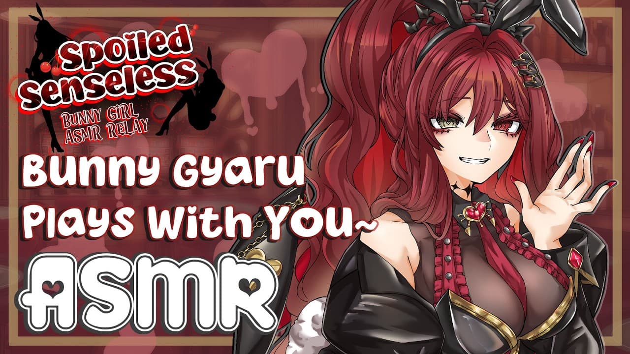 Affectionate Bunny Gyaru Plays Cards With You~ | 3DIO ASMR