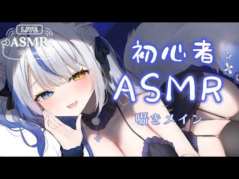 【ASMR/初心者】初めてのASMRなので優しい目で見て下さい🎧【 ルルベル / VTuber】
