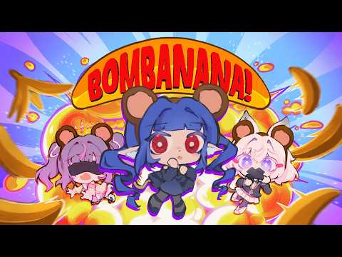 This game is BOMBANANAS w/ @TenmaMaemi @HimemiyaRie
