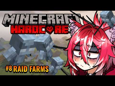 DARE I MAKE A RAID FARM?.....【MINECRAFT】