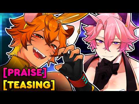 Flirty Men Want You Squished Between Them | ASMR RP | [MM4A] [Praise] [Teasing] ft. ⁨@TaehoongieVT