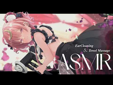 【#ASMR】本当にされてるかのような耳かき🖤耳奥まで届く丁寧でリアルなゴリゴリ音圧。ゼロ距離吐息/睡眠導入/Ear Cleaning/Whispering【アルカナ・グリミィベア/Varium】