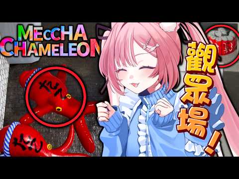 畫畫躲貓貓『 觀眾場 』! 換我來考驗你們的畫工了🫵  | Rluo Ch. 阿洛【 MECCHA CHAMELEON 】