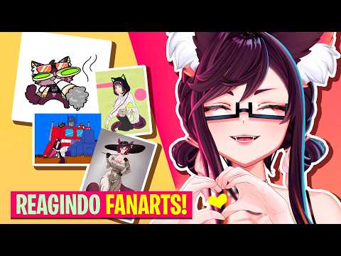 MII REAGINDO AS SUAS FANARTS PARTE 9!