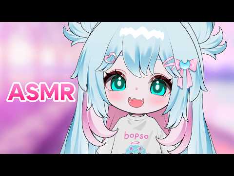ASMR Relaxing Close whispers, Tapping & Fluffy scratching ❤️