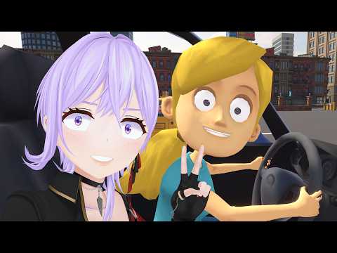 いえ~いwwwオタク君見てる~?今から君の妹の車に乗っちゃいま~すwww【#朝ノ瑠璃】