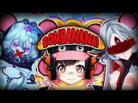 Working Together but We're BLIND, DEAF and MUTE! | BOMBANANA!