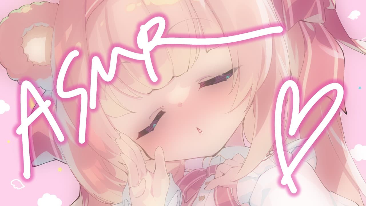 【甘々ASMR/黒3dio】吐息・耳ふぅ・ささやき　＃くまくまたいむ【日色くま】