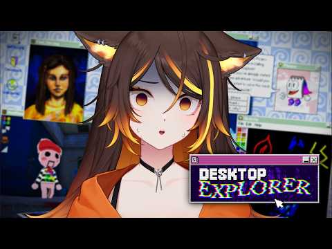 Spooky Mysteries In An Old PC! Desktop Explorer! 😱