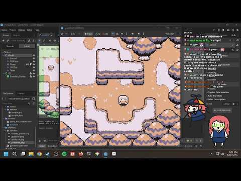 adding graphics to my game jam game that was never finished