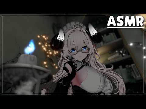 【ASMR/KU100】メイド
