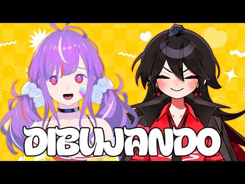 [ES] dibujando con @AkamiChiyoCh !!