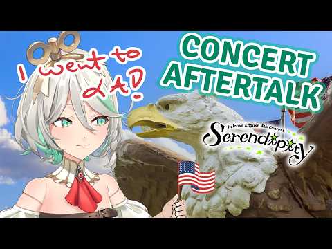 【AFTERTALK】I WENT TO AMERICA caw caw caaaaaaw ~ SERENDIPITY!