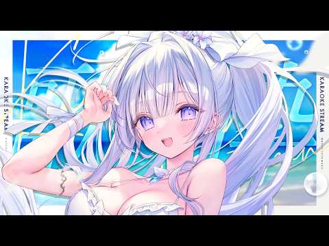 【歌枠】高評価500達成で新水着イラスト公開🤍❄️Singing Stream【#蒼星すい/#vtuber /#vsinger 】
