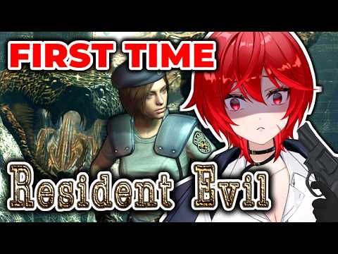 The REAL Boss Fight Is the Fixed Camera... Resident Evil FIRST TIME | 🔴LIVE