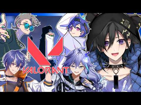 【VALORANT】 ふるぱばろ w/藍月すりっぷ³ えるの³ りする³ りお【 奏手イヅル 】