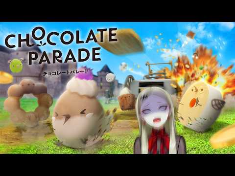 【チョコレートパレード】ぽよぽよお菓子いのち重火器大戦争【九条林檎】