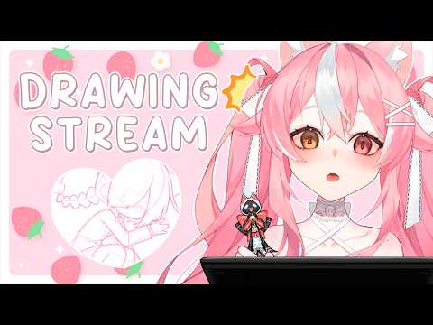 【♡ Drawing Stream ♡】¿Enya Yonaka? ¡Waos! (˶˃ᆺ˂˶) 🎀💀【Enya Yoruneko】