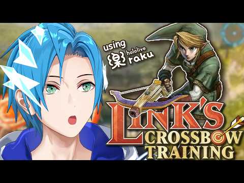 Finally, I Get to Play Link's Crossbow Training (with 3D Mocap + Raku)