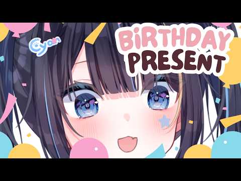【Chatting】Picking birthday present for us!! ✰ VTuber Hoshino Cyan