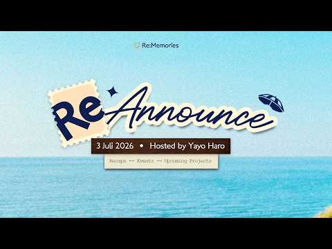 【Re:Announce】Bulan apa ini? Hosted by @yayoharo86