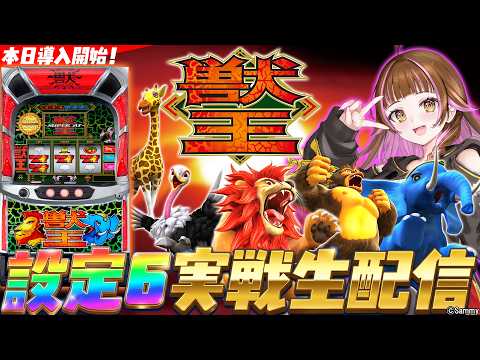 【🔴スマスロ 獣王】設定6🌈実機実戦生配信!本日導入! #ライブ配信 #shorts  #vtuber