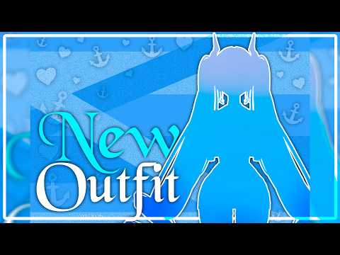 【NEW OUTFIT】Anastasia White New Outfit Reveal ⚓💙 #vtuber