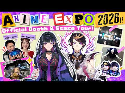 【AX2026】TOHO animation バーチャルレポート with 闇ノシュウ&狂蘭 メロコ【日本語字幕】