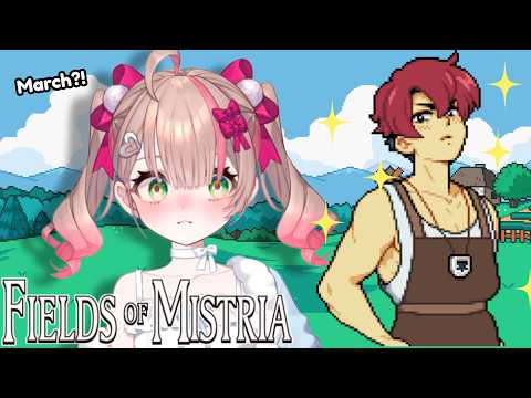 【 Fields of Mistria Pt. 3】First look into SUMMER!☀️🐄