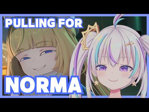 PULLING FOR NORMA. THAT'S IT. SHORT STREAM. TAKE IT OR LEAVE IT.