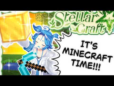 100+ Cute Girls Mining and Crafting!【STELLARCRAFT】