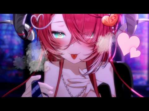 ASMR | Demon Girl Feasts On Your Sin ♥︎『KU-100』