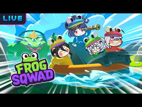 【Frog Sqwad】สี่อ๊บอ๊บออกหาอาหาร ft.@AkemiArlin @TAKOPERO @UminoCiala