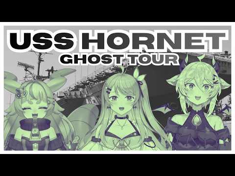 USS Hornet LIVE Ghost Tour !! w/ Toka & Serena !!~