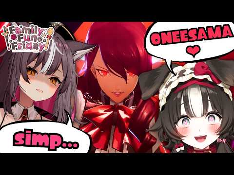 When your daughter has a strange liking towards onee-samas... w/ @BibiBiscuitCh
