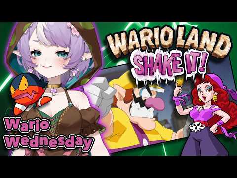 My Arm is going to fall off but its worth it tbh 🍄🌸 Wario Wednesday - Wario Land: Shake It! (2)