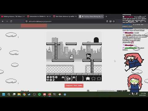 playing more GBJAM games!!! still have a slightly sore throat