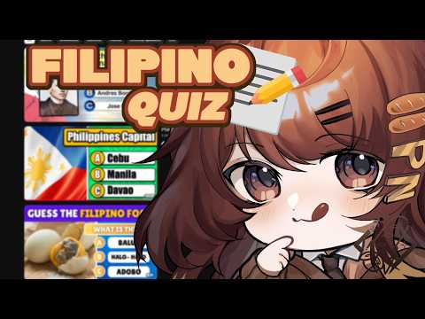 【FILIPINO QUIZ】 🥖 RE-LEARNING ABOUT OUR COUNTRY! 🇵🇭 #panlive