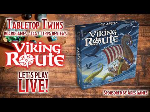 [TABLETOP TWINS] Viking Route - Ares Games -LIVE PLAY