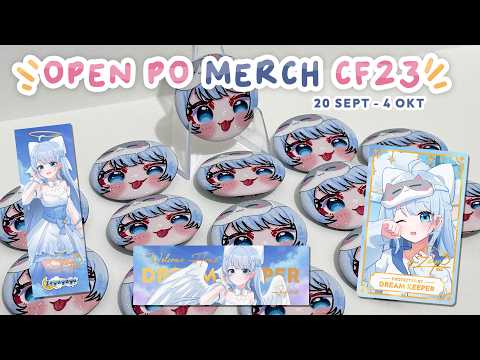 【OPEN PO MERCH CF23】Sekalian test PC (aku abis pasang ram sendiri!)