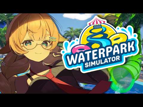 DROWN THE CUSTOMERS !! 🌊 【Waterpark Simulator】